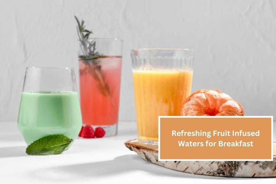 Refreshing Fruit Infused Waters for Breakfast